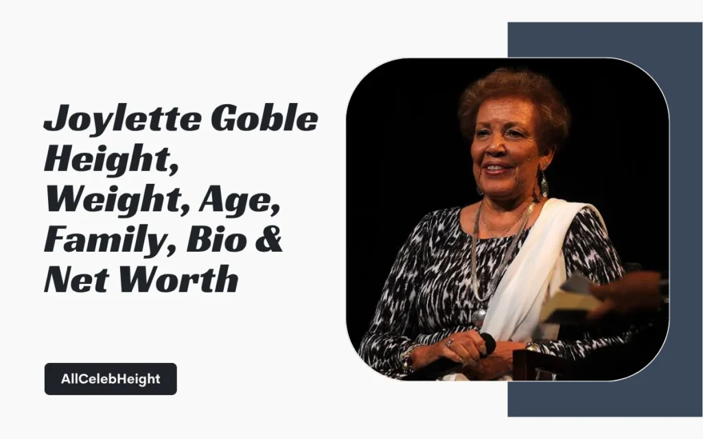 Joylette Goble Height